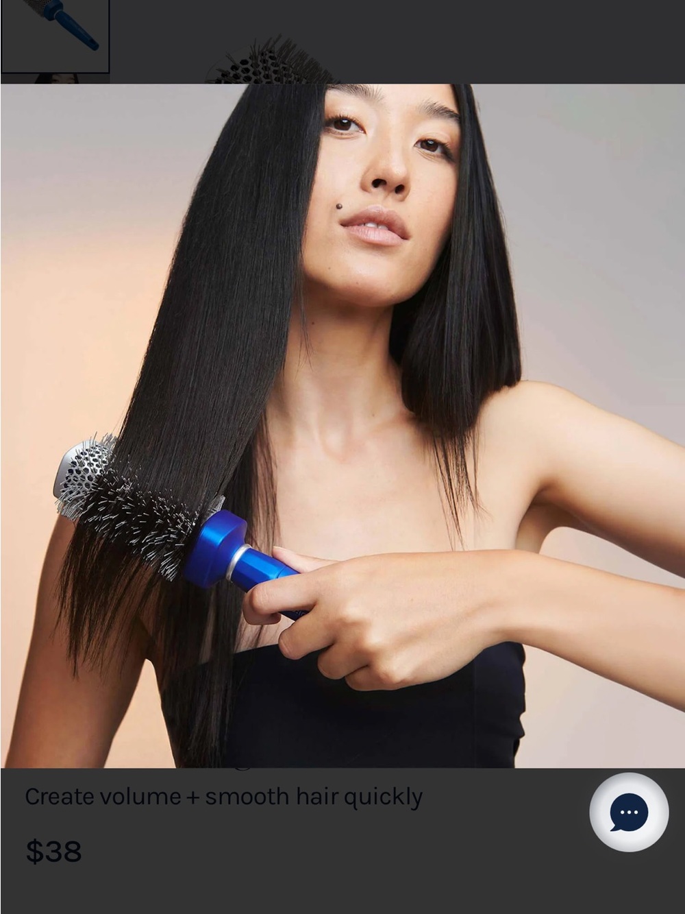 Bio ionic BlueWave Nano-Ionic Conditioning Brush-Large - Picture 3 of 4